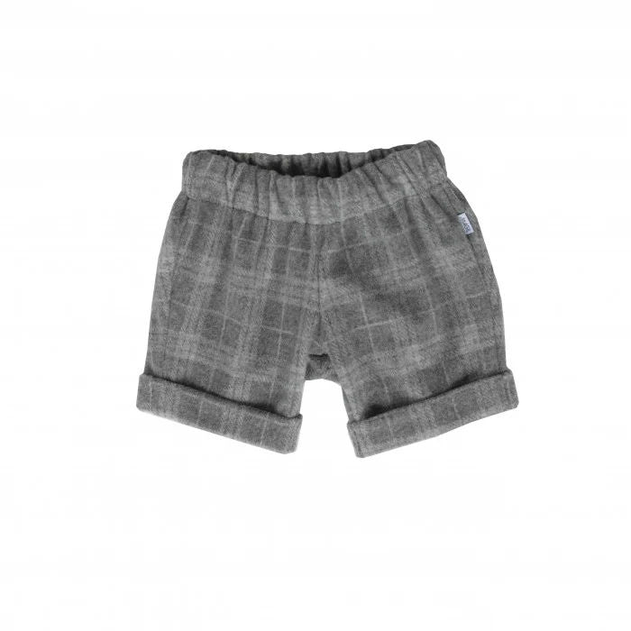 CHECKED BERMUDA SHORTS