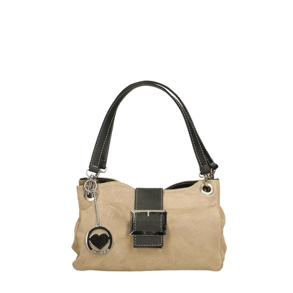 Women's Hand Clutch in 100% Suede Leather - 27x18x12 cm - 10027 