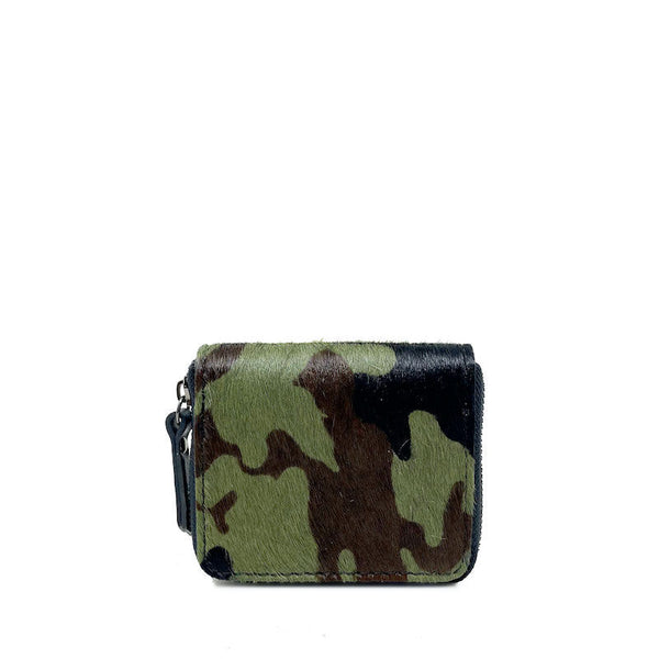 Portafoglio Animalier in Cavallina piccolo in Pelle - K051
