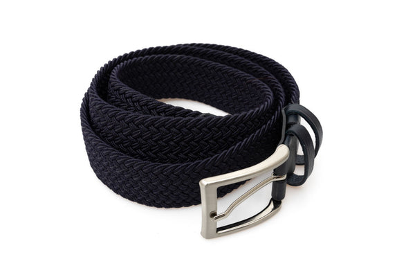 Cintura elastica blu