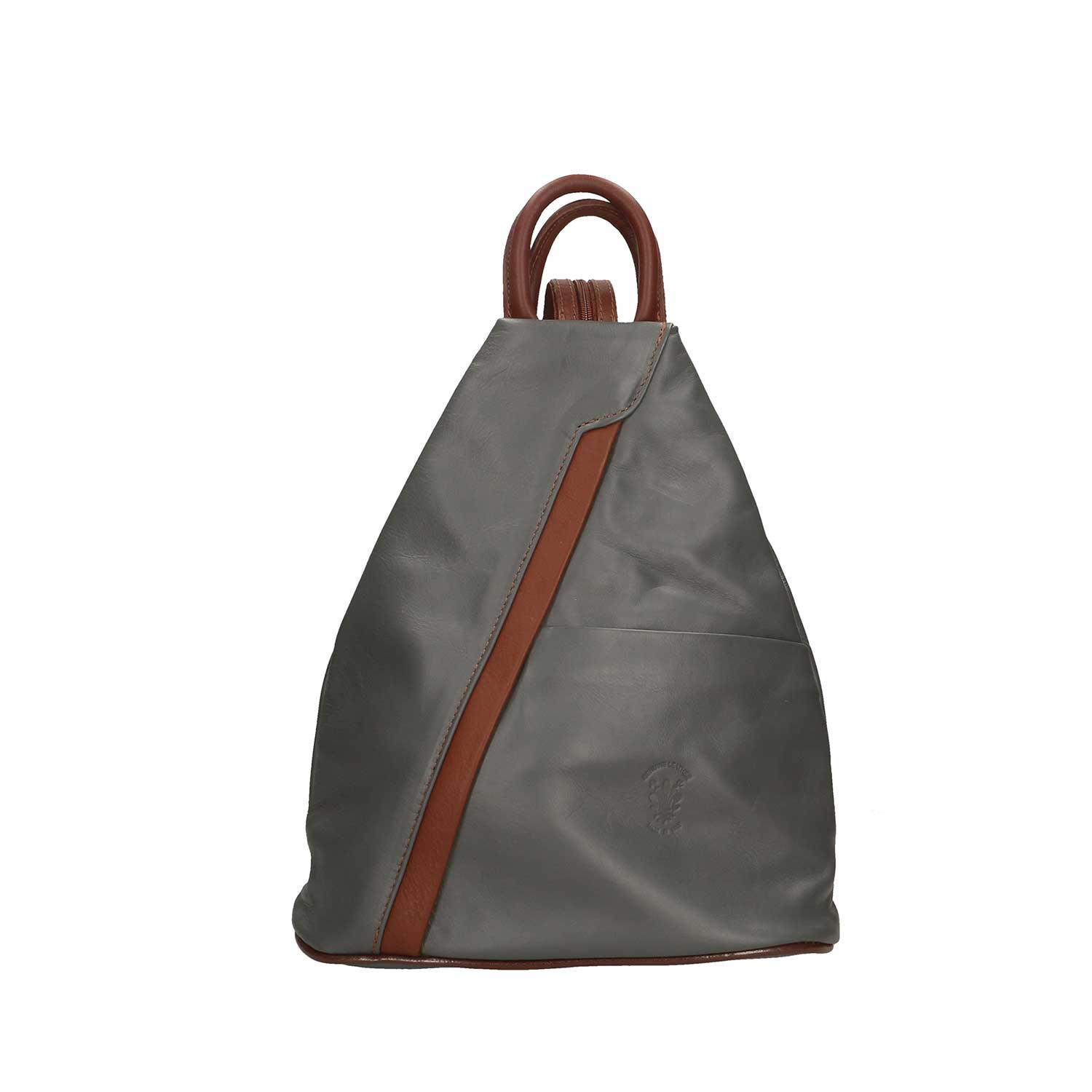 Women's Backpack Bag in Genuine Leather Made in Italy - 25x30x13 Cm. Backpack. 80072 