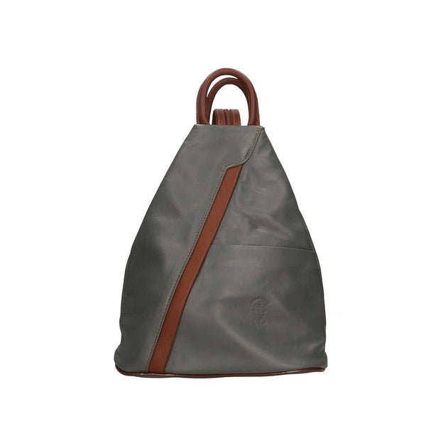 Women's Backpack Bag in Genuine Leather Made in Italy - 25x30x13 Cm. Backpack. 80072 