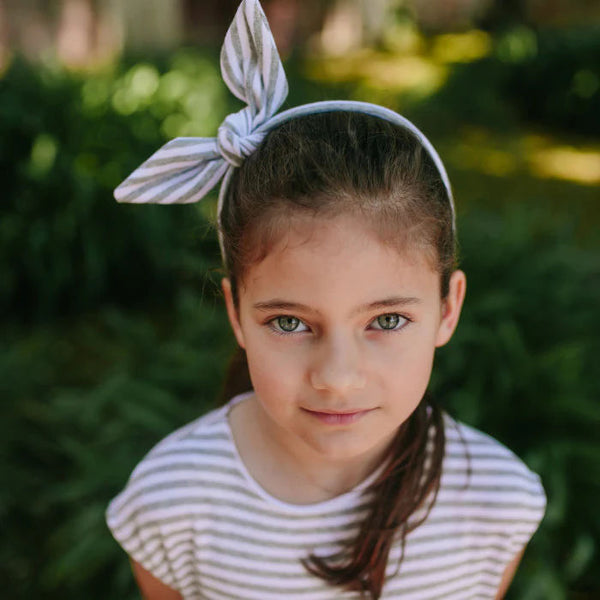 STRIPED KNOT HEADBAND