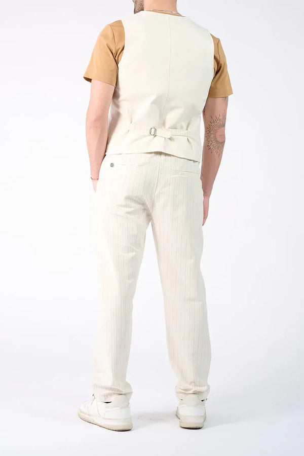 Pinstriped Trousers
