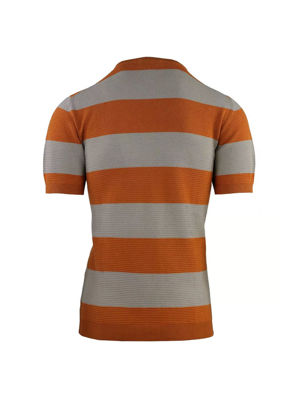 CREW NECK SHORT SLEEVE STRIPED