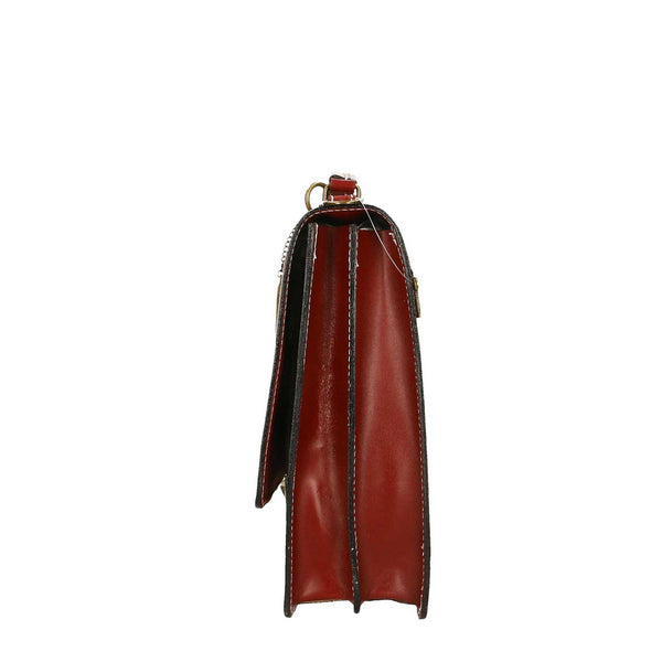Men's Leather Briefcase, Briefcase, Document Holder - 38x28x12 cm - 7003 