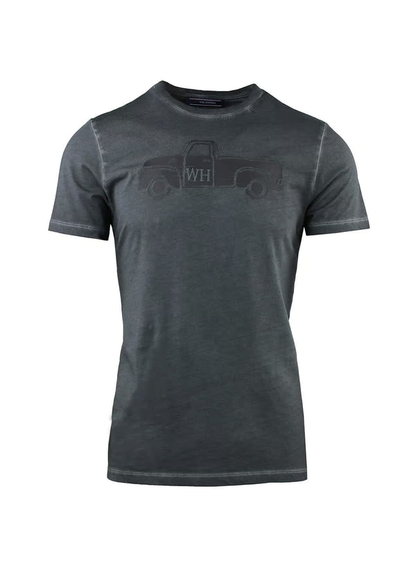 COOL DYED PICK-UP PRINT T-SHIRT