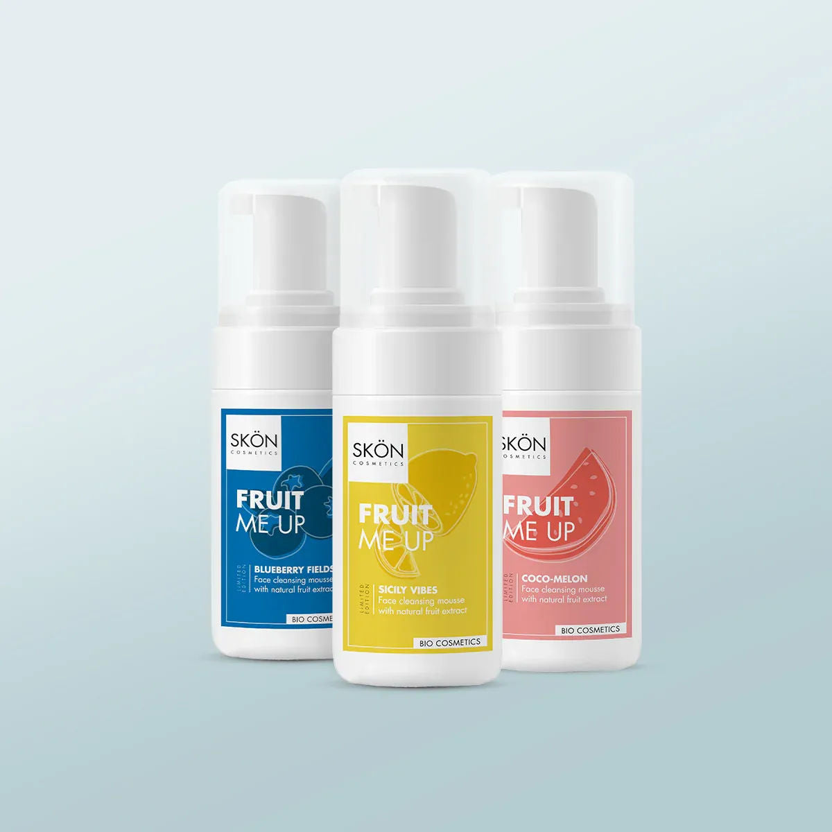 Cleansing mousse with natural extracts