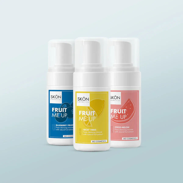 Cleansing mousse with natural extracts