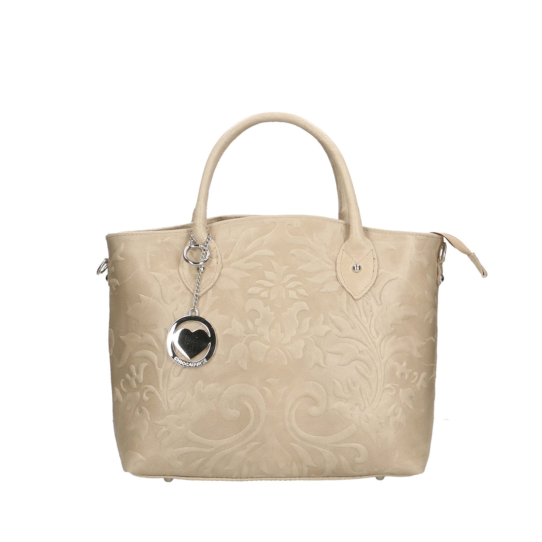 Women's Handbag Floral Texture - Monreale 80070. 