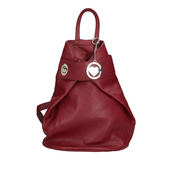 Women's Backpack in Soft Leather Made in Italy - 28x35x12 Cm - 34030 