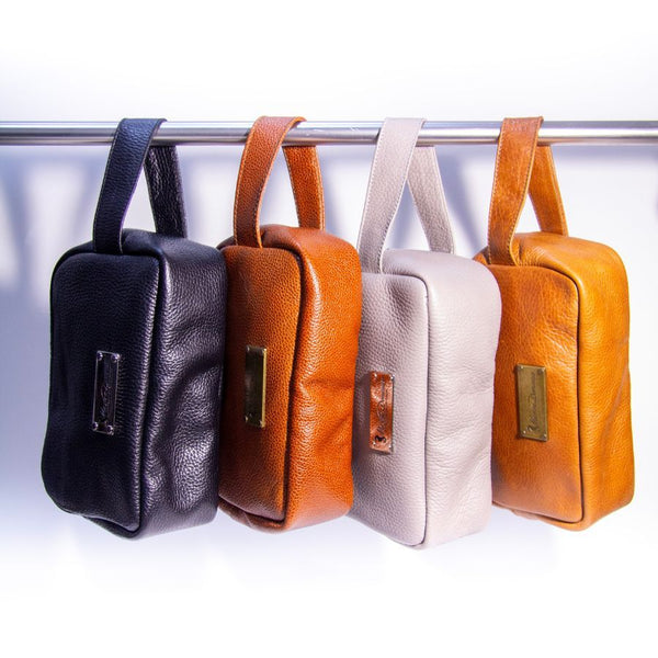 MastroDomenico Leather Clutch - Edvard Munch