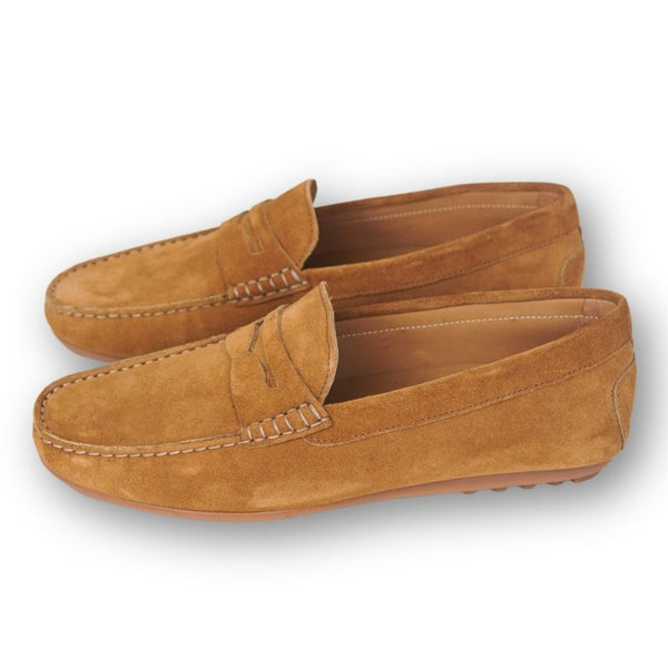 MastroDomenico Men's Handmade Moccasins - Yellow Berillo