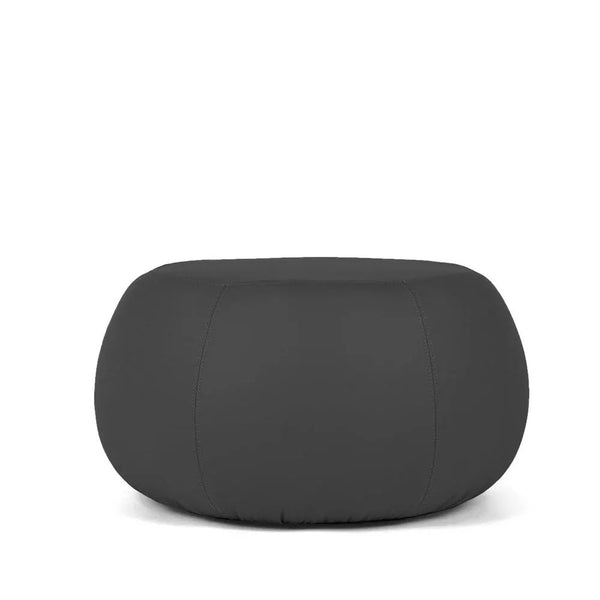 COCOON ECO M,  Pouf Design Rotondo in Ecopelle 64x45