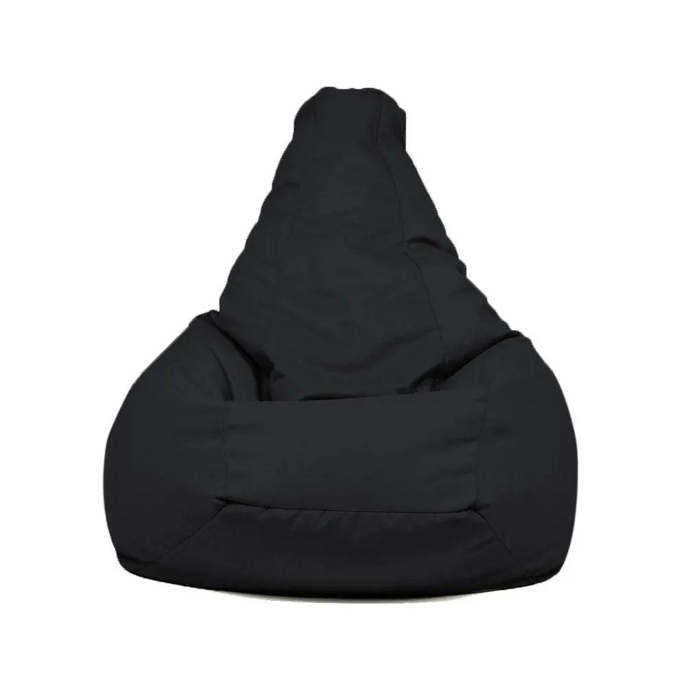 SESSANTOTTO 68, Pouf Bean Bag Chair in Cotton L Removable Cover
