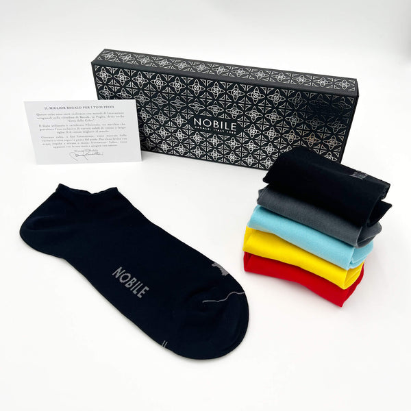 Ankle Socks 6 Pairs - Mixed Solid Color