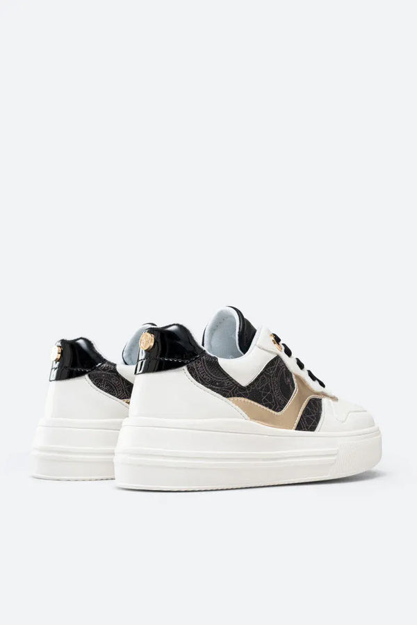White Broome Sneaker Teodosia Black