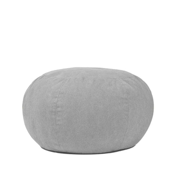 COCOON SOFT M, Round Bean Bag in Removable Cotton 58x40