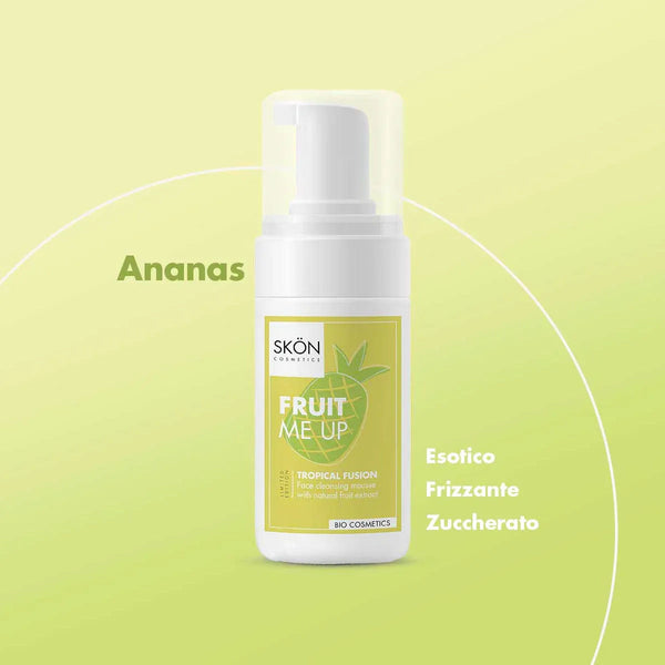 Cleansing mousse with natural extracts