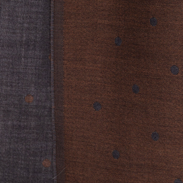 Double-faced pure wool scarf