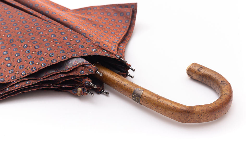 Mario Talarico umbrella red fantasy in olive wood