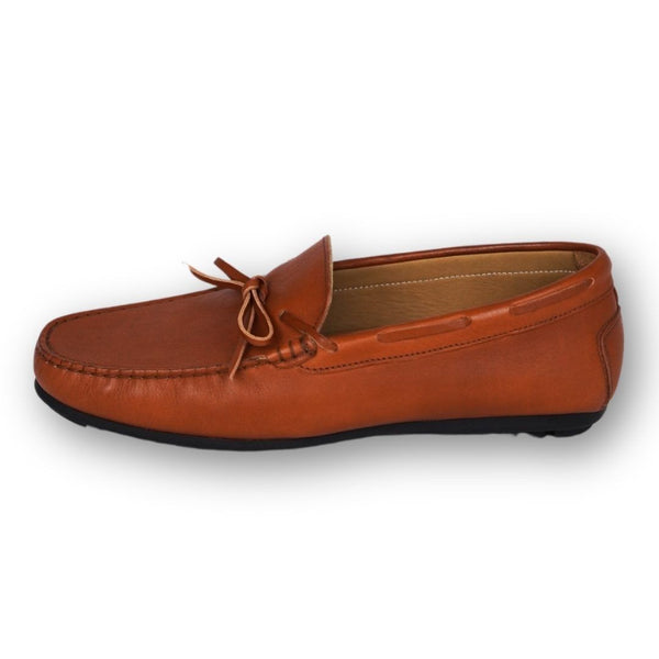MastroDomenico Women's Handmade Moccasins - Bauxite