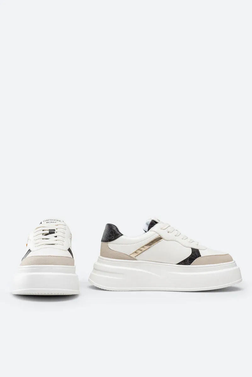 White Floyd Sneaker
