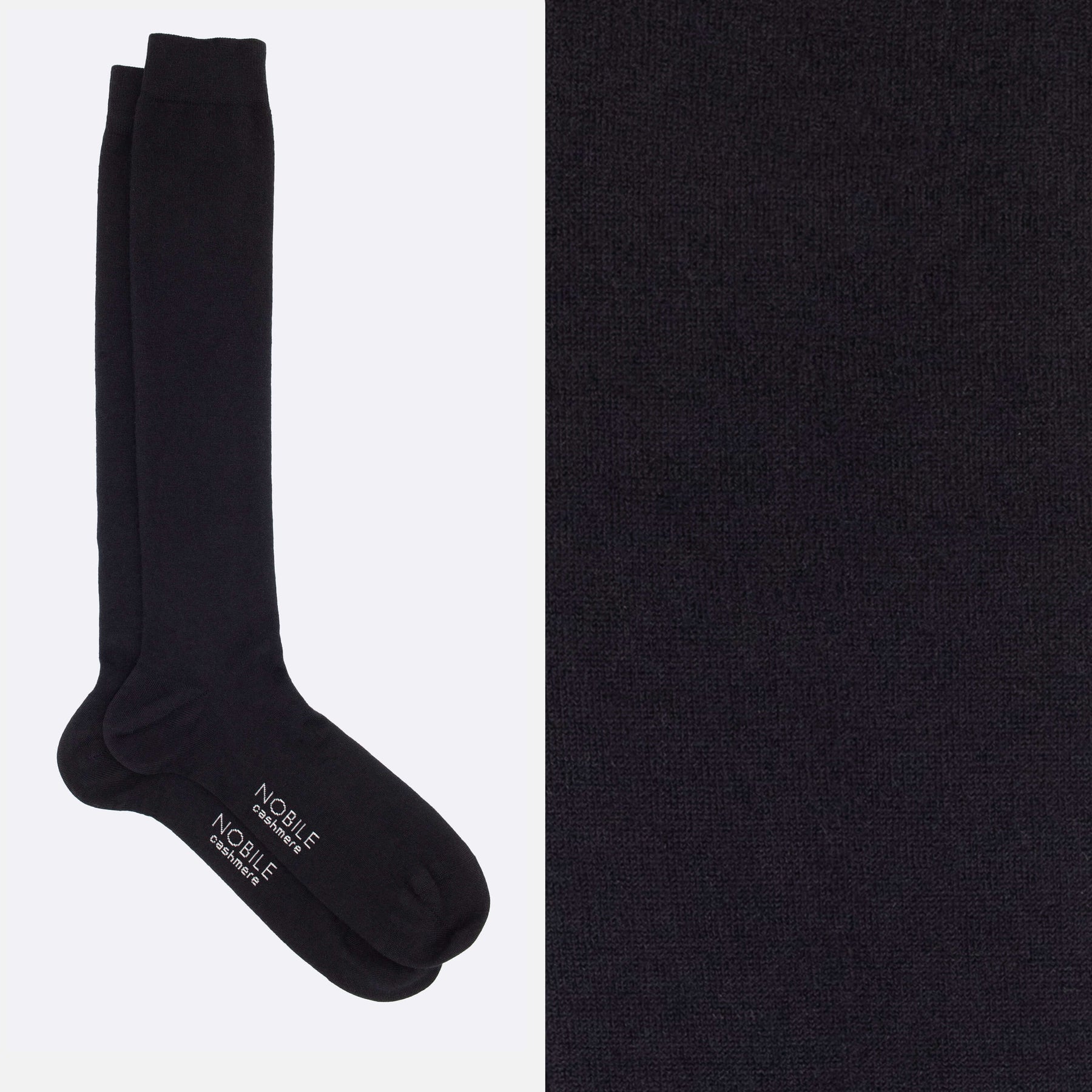 Nobile Luxury Essential - Long sock in Capra Hircus cashmere
