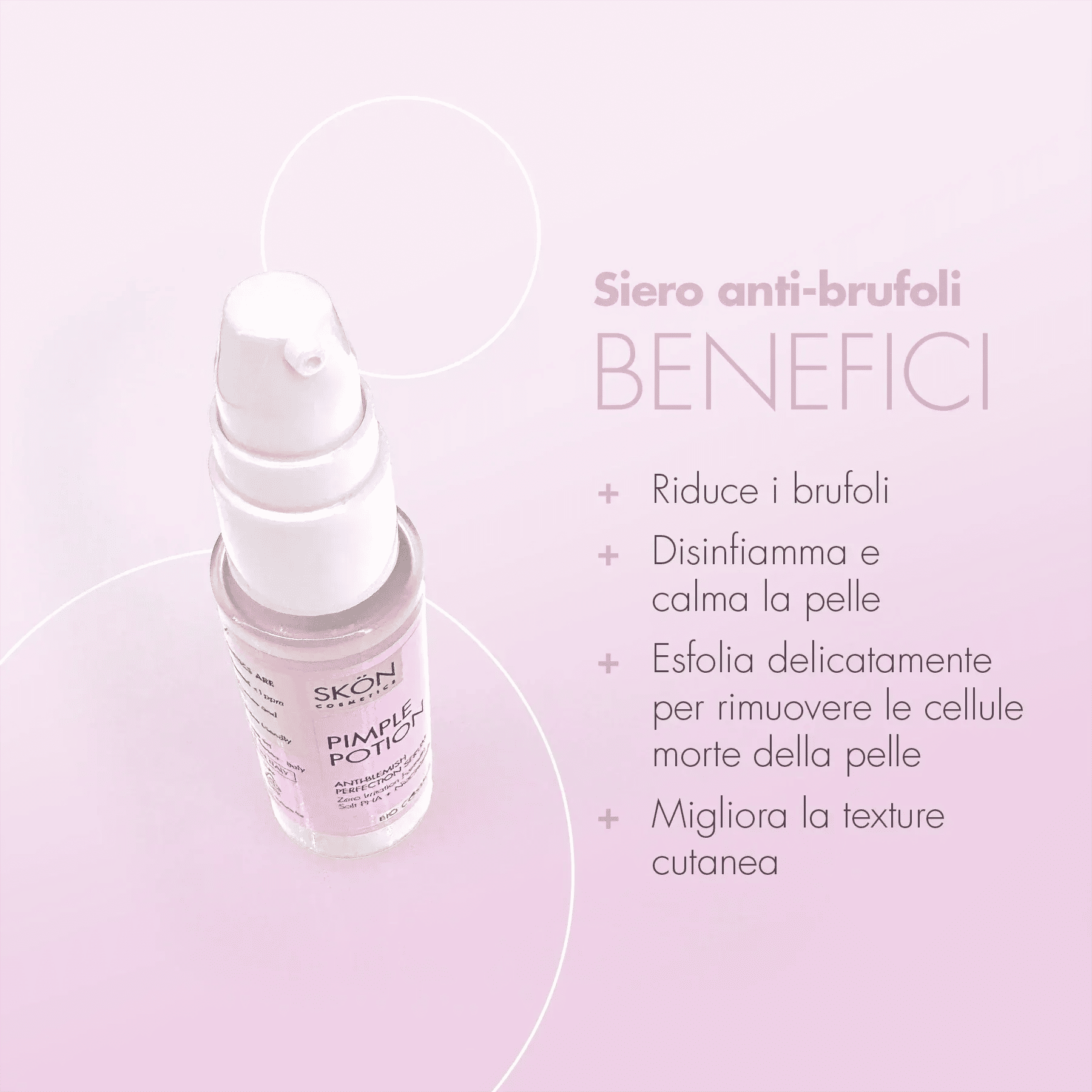 Anti-pimple face serum