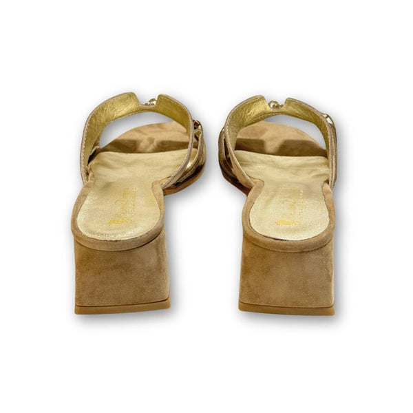 MastroDomenico Women's Handcrafted Sandals - Peridot 