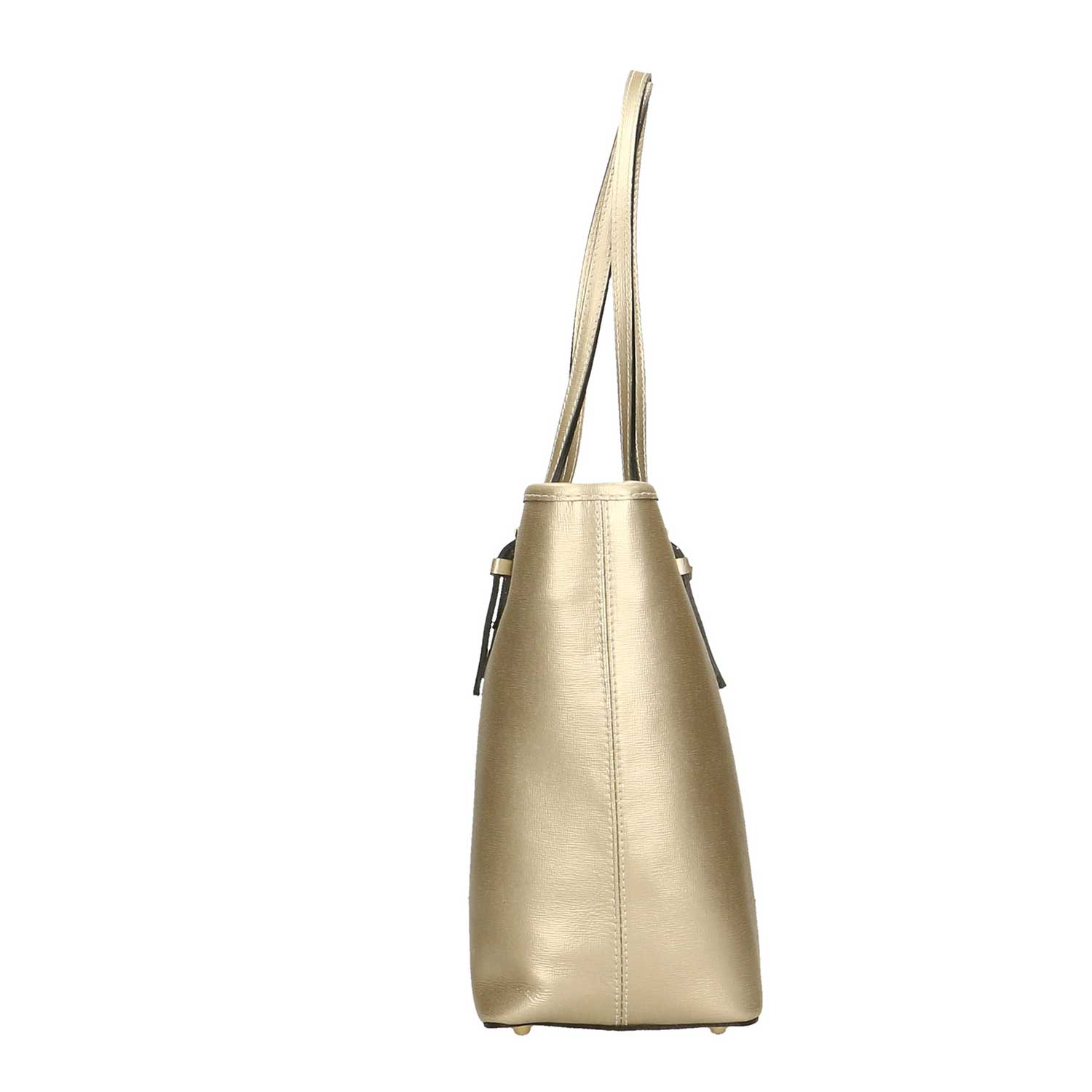 Women's shoulder bag in genuine Saffiano leather - Cefalu' 3306. 