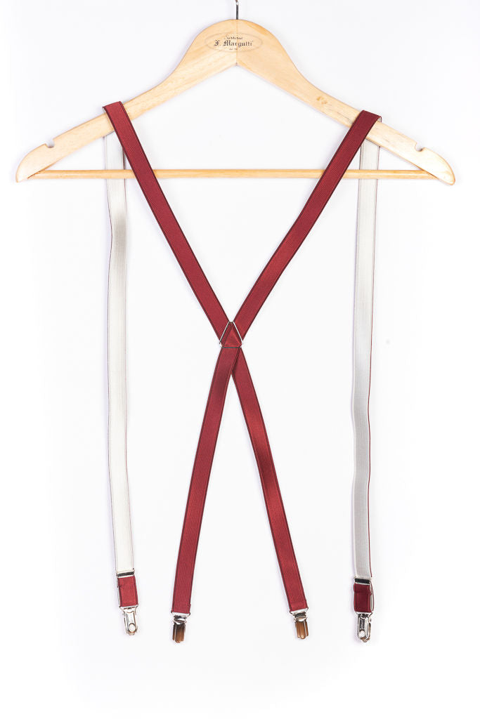 Bretelle thin rosse