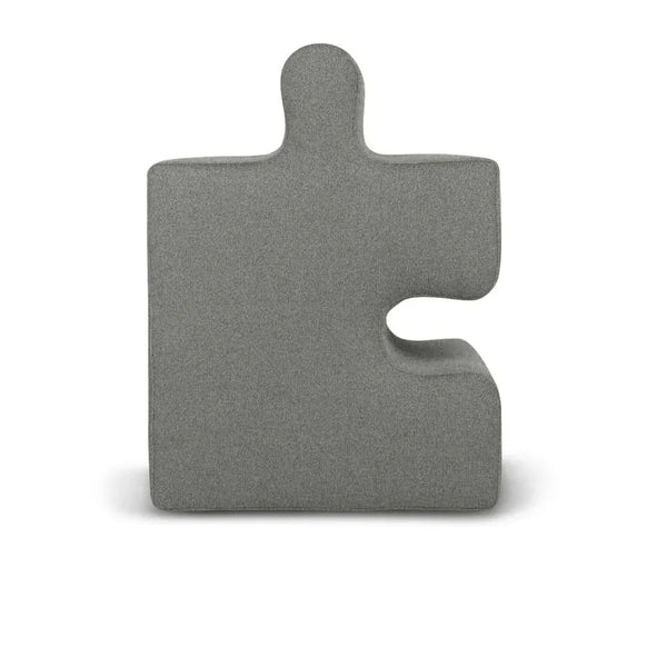PUFFLE, Pouf Puzzle Poggiapiedi Modulare in Cotone