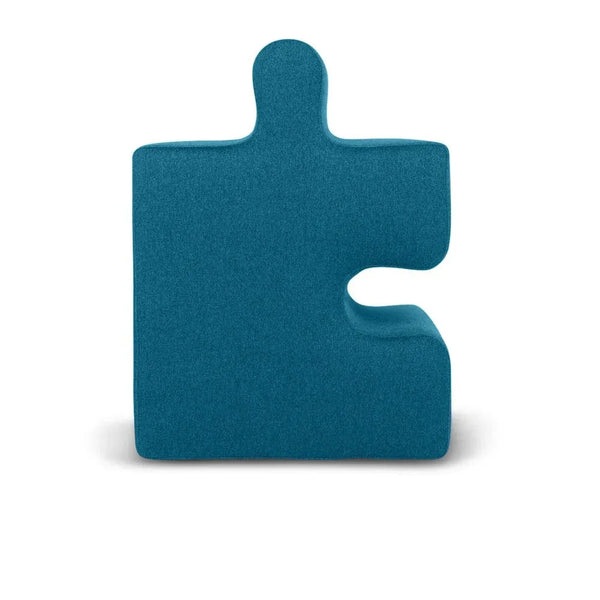 PUFFLE, Pouf Puzzle Poggiapiedi Modulare in Cotone