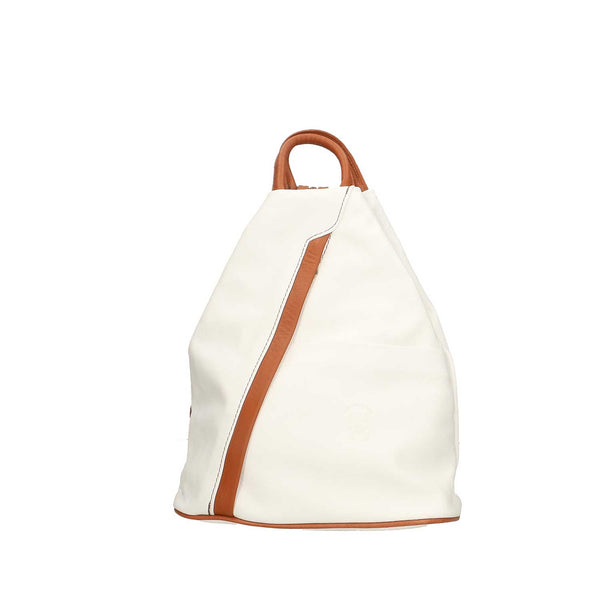 Women's Backpack Bag in Genuine Leather Made in Italy - 25x30x13 Cm. Backpack. 80072 
