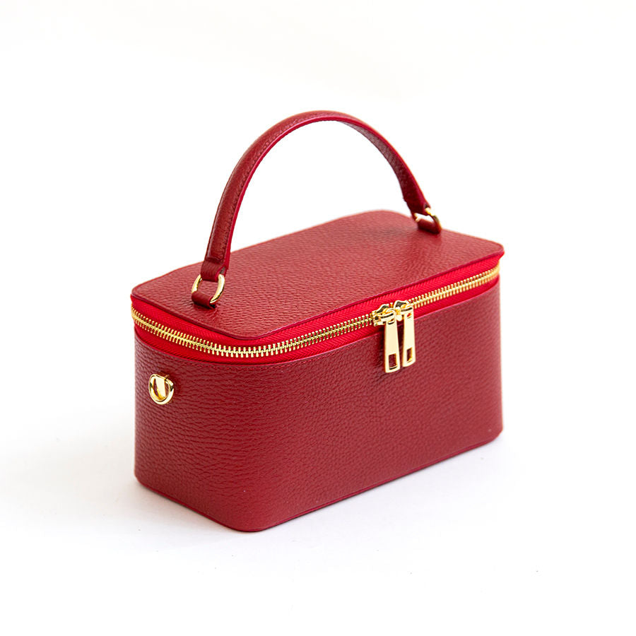 MINI - Red Dollar Leather Top Case