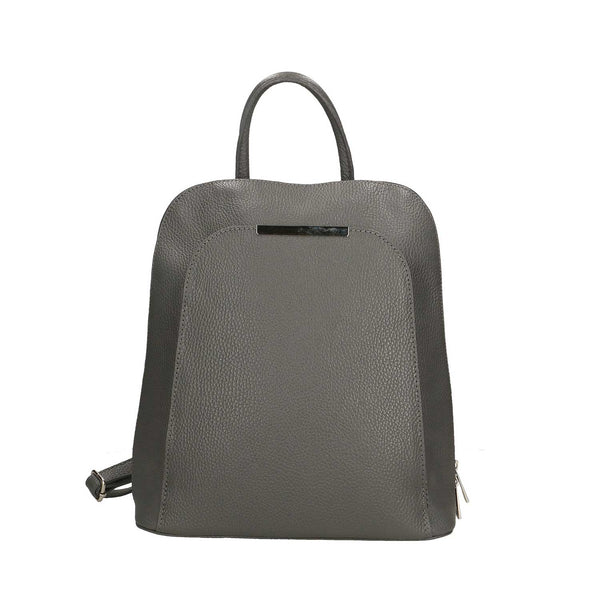 Women's Backpack Bag in Genuine Leather Handcrafted - 29 x 32 x 13 Cm - 3347 