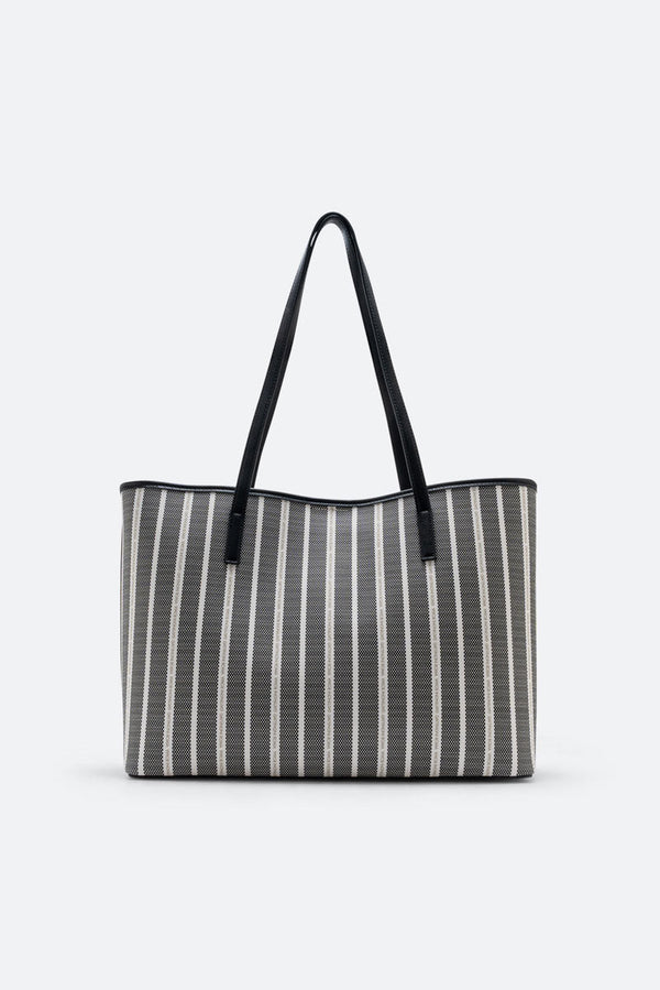 Shopping Bag Alessandra Large Nera