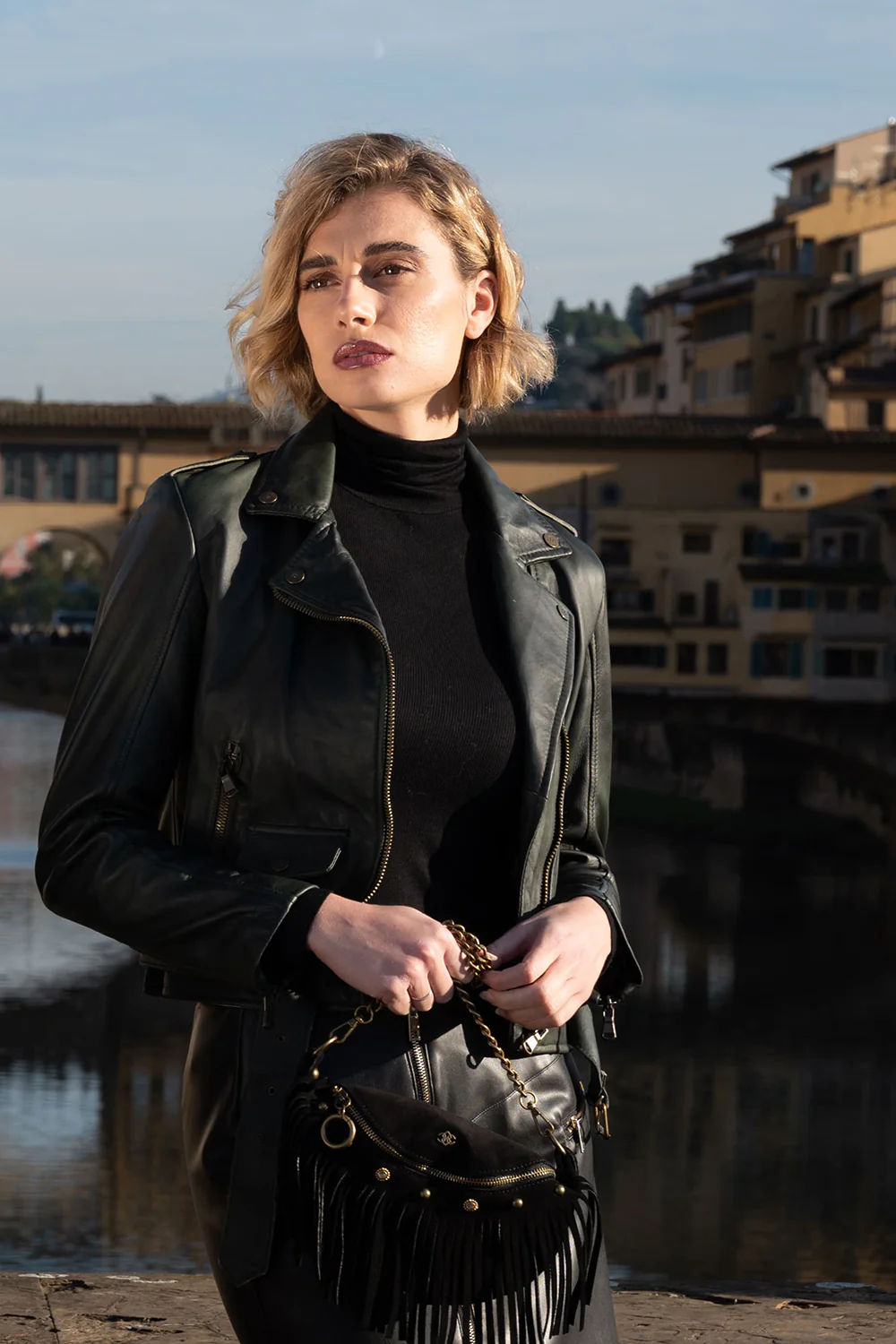 Chiodo Donna Verde