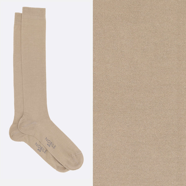 Nobile Luxury Essential - Long stocking in pure mulberry silk