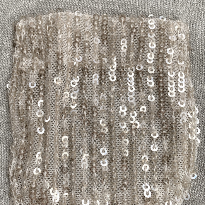 LUREX KNIT CARDIGAN WITH POCKET DETAIL