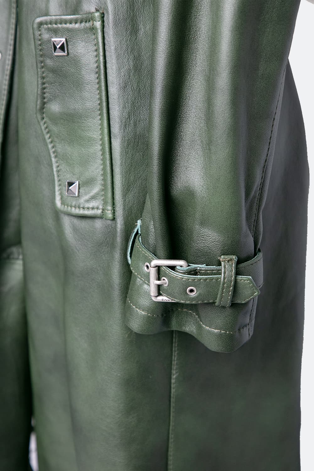 Studded Trench Coat