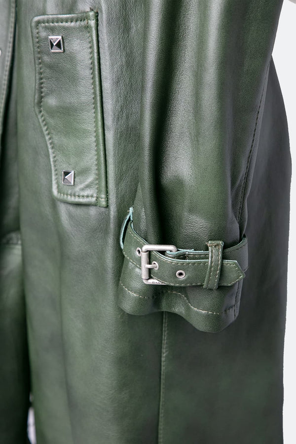 Studded Trench Coat