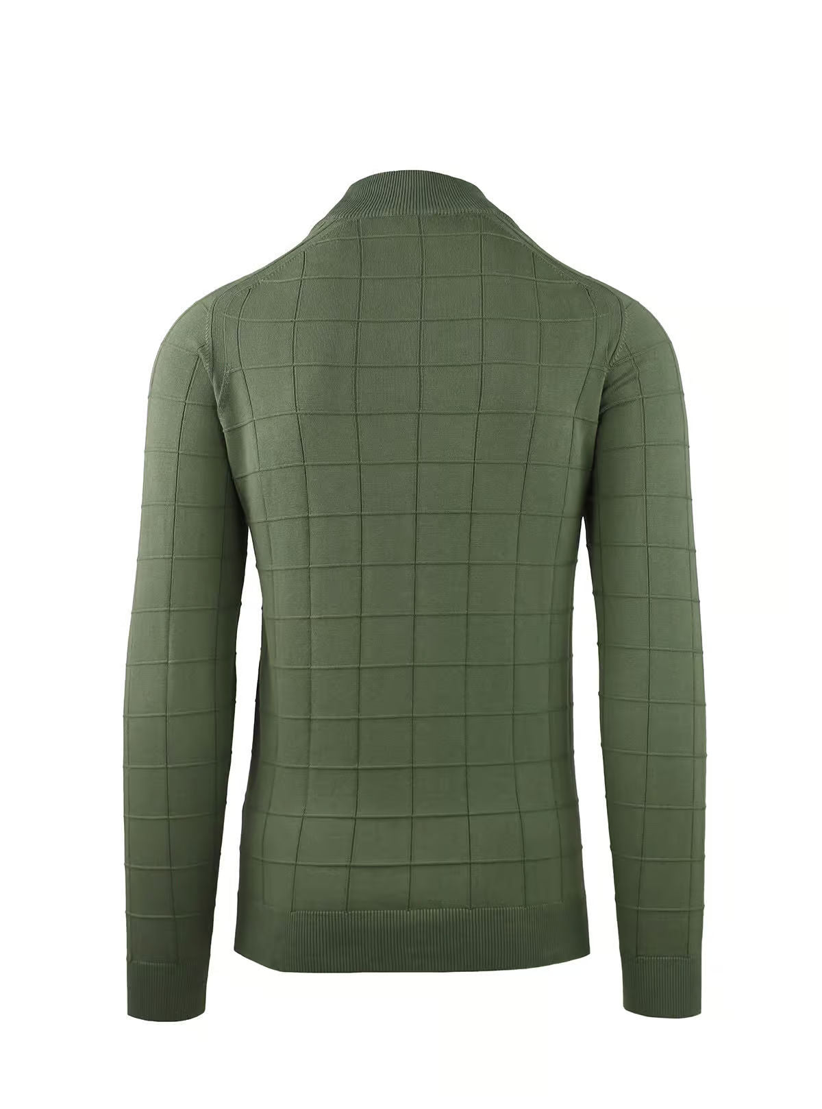 GIUBBINO FULL ZIP LAVORAZIONE QUADRI