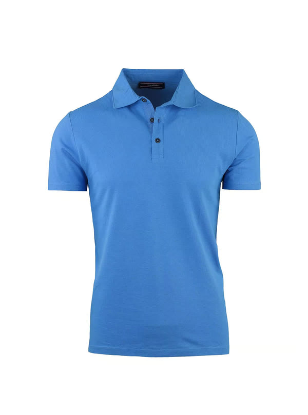 PIQUET SHORT SLEEVE POLO WITH FRENCH COLLAR
