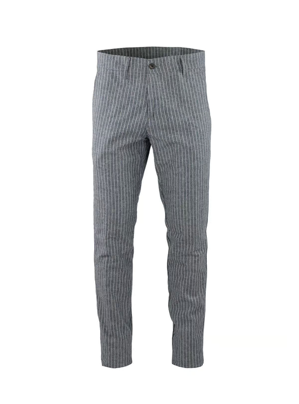 PINSTRIPED TROUSERS