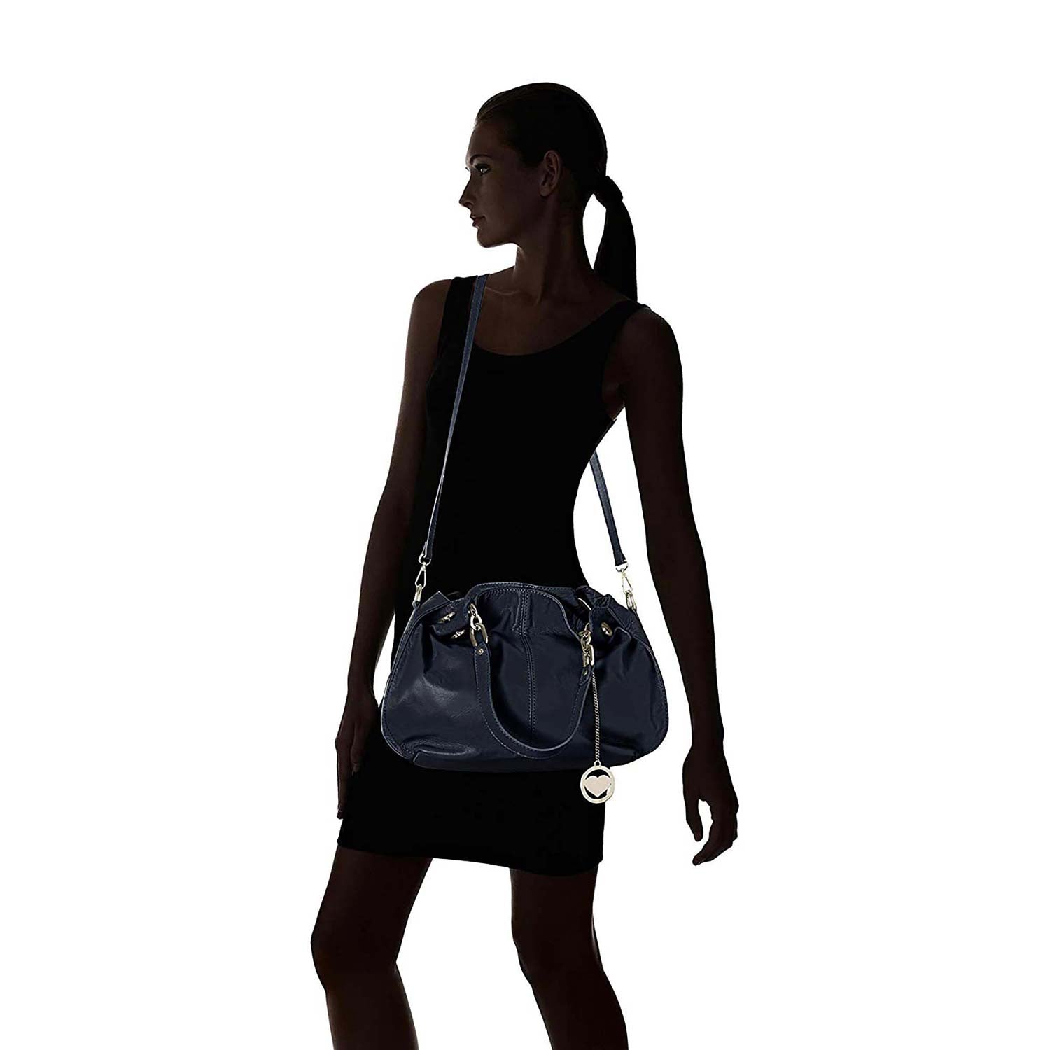Women's Genuine Leather Shoulder Bag - Anghiari 3305. 
