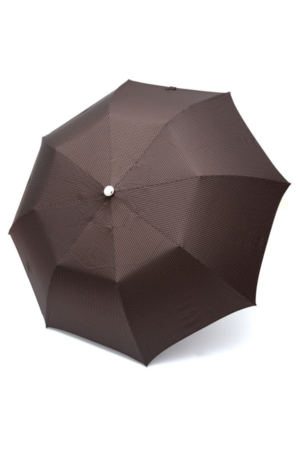 Mario Talarico Folding Umbrella Brown Lemon Handle