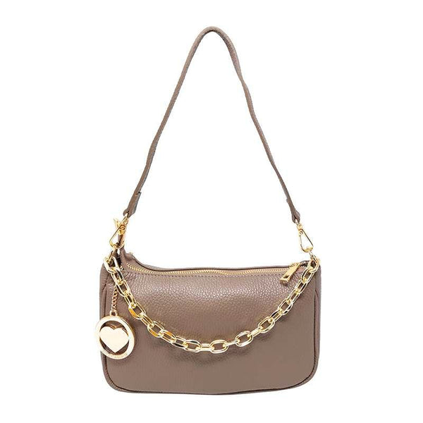 Women's Small Shoulder Clutch Bag with Chain - K032 