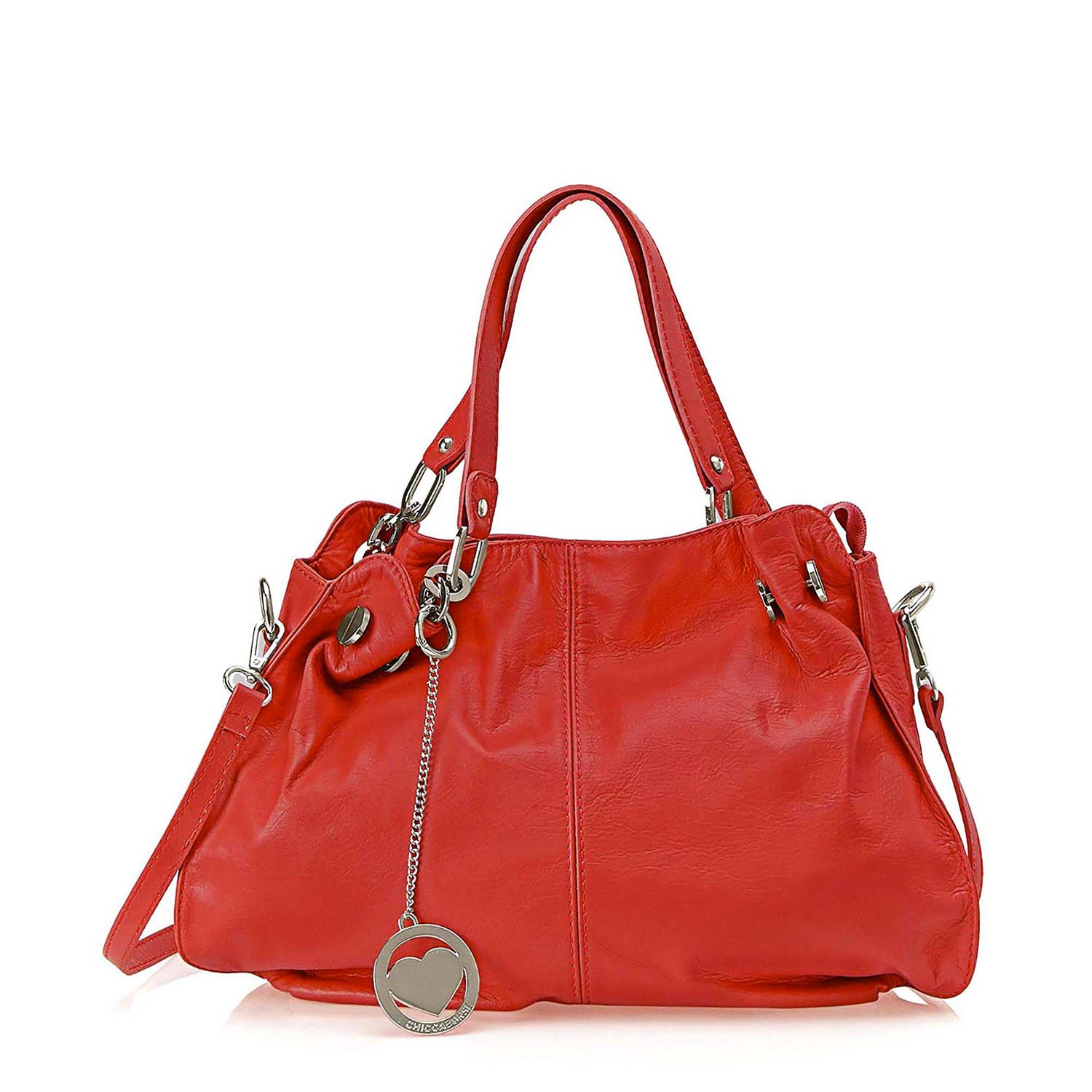 Women's Genuine Leather Shoulder Bag - Anghiari 3305. 